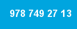 978 749 27 13
